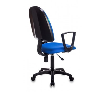 Кресло Бюрократ CH-1300N синий Престиж+ 15-10 крестовина пластик