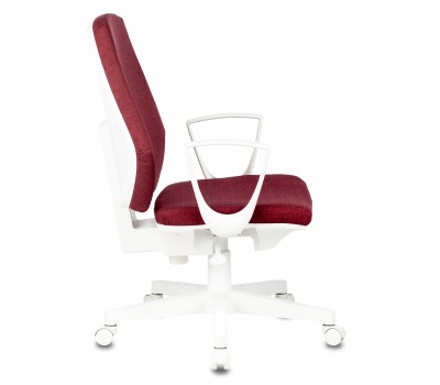 Кресло Бюрократ CH-W545 красный 38-410 крестовина пластик пластик белый