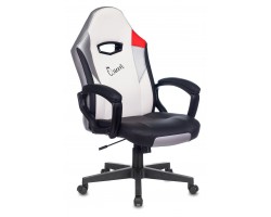 Кресло игровое Zombie HERO QUEEN черный/белый эко.кожа с подголов. крестовина пластик-foto12