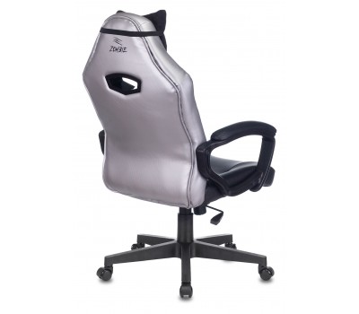 Кресло игровое Zombie HERO QUEEN черный/белый эко.кожа с подголов. крестовина пластик Кресло игровое Zombie HERO QUEEN черный/белый эко.кожа с подголов. крестовина пластик