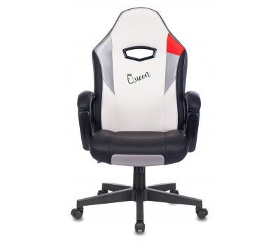 Кресло игровое Zombie HERO QUEEN черный/белый эко.кожа с подголов. крестовина пластик Кресло игровое Zombie HERO QUEEN черный/белый эко.кожа с подголов. крестовина пластик