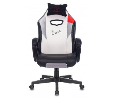 Кресло игровое Zombie HERO QUEEN черный/белый эко.кожа с подголов. крестовина пластик Кресло игровое Zombie HERO QUEEN черный/белый эко.кожа с подголов. крестовина пластик