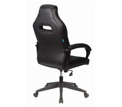 Кресло игровое Zombie VIKING 3 AERO черный/синий текстиль/эко.кожа крестовина пластик