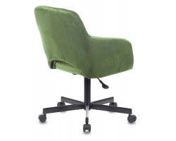 Кресло Бюрократ CH-380M фисташковый Italia 12 крестовина металл черный-foto4