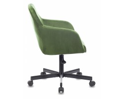 Кресло Бюрократ CH-380M фисташковый Italia 12 крестовина металл черный-foto3