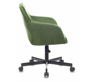 Кресло Бюрократ CH-380M фисташковый Italia 12 крестовина металл черный