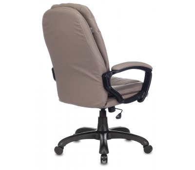 Кресло руководителя Бюрократ CH-868N серый эко.кожа крестовина пластик