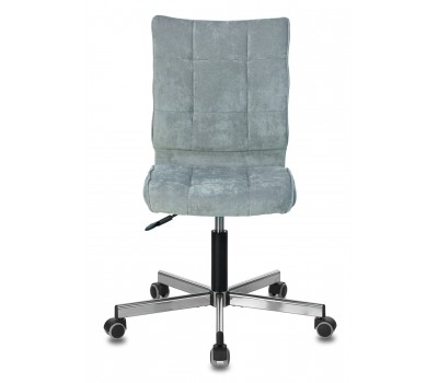 Кресло Бюрократ CH-330M серо-голубой Light-28 крестовина металл хром