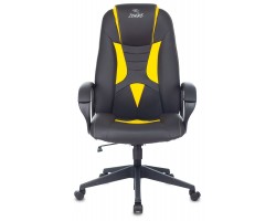 Кресло игровое Zombie 8 черный/желтый эко.кожа крестовина пластик-foto2