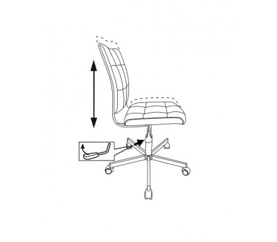 Кресло Бюрократ CH-330M красный Next-13 эко.кожа крестовина металл хром