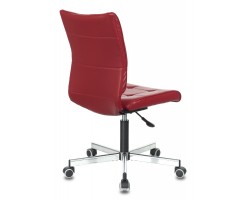 Кресло Бюрократ CH-330M красный Next-13 эко.кожа крестовина металл хром-foto4