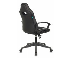 Кресло игровое Zombie VIKING-11 черный текстиль/эко.кожа крестовина пластик-foto4