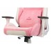 Кресло игровое Zombie EPIC PRO Fabric белый/розовый с подголов. крестовина пластик пластик белый