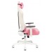 Кресло игровое Zombie EPIC PRO Fabric белый/розовый с подголов. крестовина пластик пластик белый