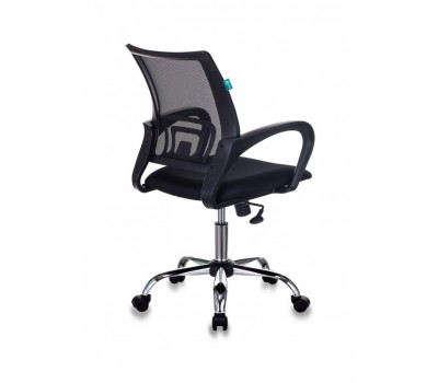 Кресло Бюрократ CH-695NSL черный TW-01 сиденье черный TW-11 крестовина металл хром