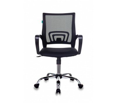 Кресло Бюрократ CH-695NSL черный TW-01 сиденье черный TW-11 крестовина металл хром