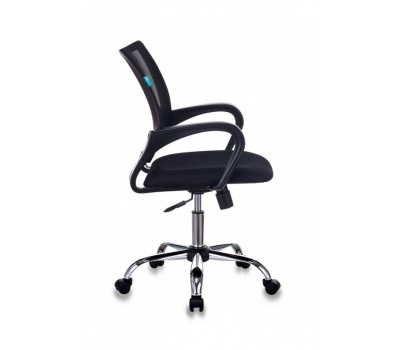 Кресло Бюрократ CH-695NSL черный TW-01 сиденье черный TW-11 крестовина металл хром