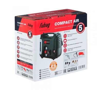 FUBAG компрессор с набором инструментов  COMPACT AIR