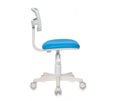 Кресло детское Бюрократ CH-W299 голубой TW-31 TW-55 крестовина пластик пластик белый