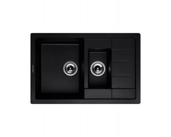 Кухонная мойка MODENA 1,5B1D BLACK METALLIC KUPPERSBERG