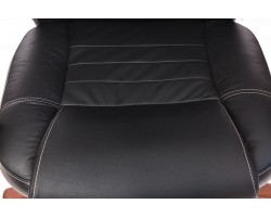 Кресло руководителя Бюрократ T-9923WALNUT черный кожа крестовина металл/дерево-foto12