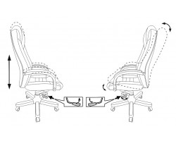 Кресло руководителя Бюрократ T-9923WALNUT черный кожа крестовина металл/дерево-foto15