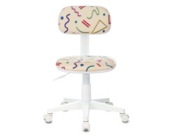 Кресло детское Бюрократ CH-W201NX песочный Sticks 02 крестовина пластик пластик белый-foto2