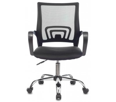 Кресло Бюрократ CH-695NLTSL черный TW-01 TW-11 сетка/ткань крестовина металл хром