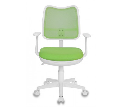 Кресло детское Бюрократ Ch-W797 салатовый TW-03A сиденье салатовый TW-18 сетка/ткань крестовина пластик пластик белый