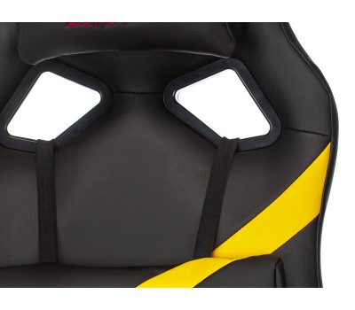 Кресло игровое Zombie DRIVER черный/желтый эко.кожа с подголов. крестовина пластик Кресло игровое Zombie DRIVER черный/желтый эко.кожа с подголов. крестовина пластик