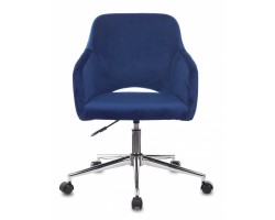 Кресло Бюрократ CH-380SL сапфировый Italia 17 крестовина металл хром-foto2