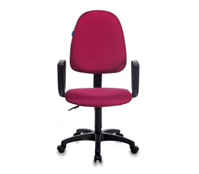 Кресло Бюрократ CH-1300N бордовый Престиж+ 15-11 крестовина пластик