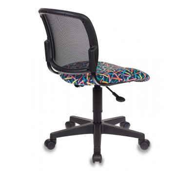 Кресло детское Бюрократ CH-296NX черный карандаши крестовина пластик