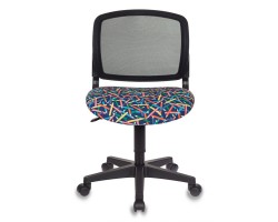 Кресло детское Бюрократ CH-296NX черный карандаши крестовина пластик-foto2