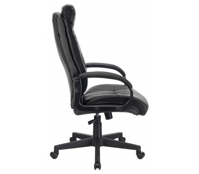 Кресло руководителя Бюрократ CH-824 черный эко.кожа крестовина пластик