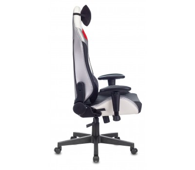 Кресло игровое Zombie HERO QUEEN PRO черный/белый эко.кожа с подголов. крестовина пластик Кресло игровое Zombie HERO QUEEN PRO черный/белый эко.кожа с подголов. крестовина пластик