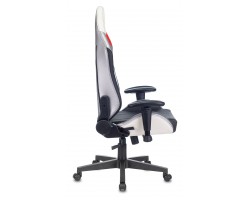 Кресло игровое Zombie HERO QUEEN PRO черный/белый эко.кожа с подголов. крестовина пластик-foto14