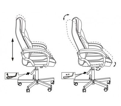 Кресло игровое Zombie VIKING 6 KNIGHT Fabric голубой с подголов. крестовина металл