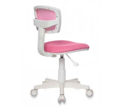 Кресло детское Бюрократ CH-W299 розовый TW-06A TW-13A сетка/ткань крестовина пластик пластик белый