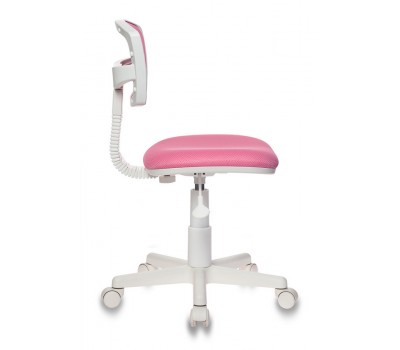 Кресло детское Бюрократ CH-W299 розовый TW-06A TW-13A сетка/ткань крестовина пластик пластик белый