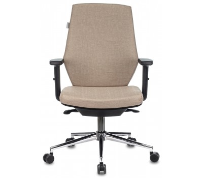 Кресло Бюрократ CH-545SL бежевый 38-402 крестовина металл хром