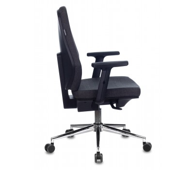 Кресло Бюрократ CH-545SL серый 38-417 крестовина металл хром