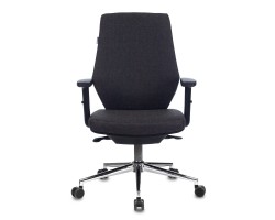 Кресло Бюрократ CH-545SL серый 38-417 крестовина металл хром-foto2