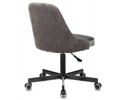 Кресло Бюрократ CH-340M серый Velvet 17 крестовина металл-foto4