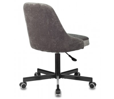 Кресло Бюрократ CH-340M серый Velvet 17 крестовина металл