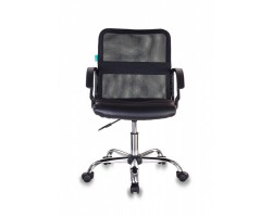 Кресло Бюрократ CH-590SL черный эко.кожа/сетка крестовина металл хром-foto2