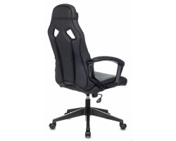 Кресло игровое Zombie DRIVER черный/красный эко.кожа с подголов. крестовина пластик-foto4