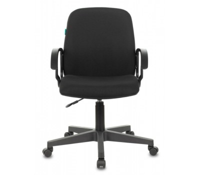 Кресло Бюрократ CH-808-LOW черный 3С11 низк.спин. крестовина пластик