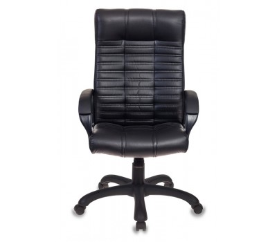 Кресло руководителя Бюрократ KB-10 черный эко.кожа крестовина пластик
