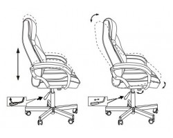 Кресло игровое Zombie VIKING 6 KNIGHT Fabric коричневый/бежевый с подголов. крестовина металл-foto16